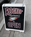 Rocket Bakery sign
